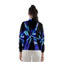 Blue abstart design Wind Breaker (Women) View2