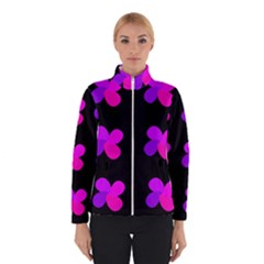 Purple Flowers Winterwear by Valentinaart