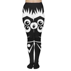 Black And White Voodoo Man Women s Tights by Valentinaart
