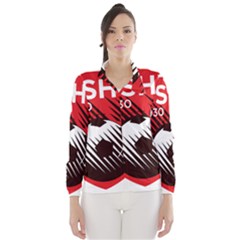 Crest Of The Albanian National Football Team Wind Breaker (women) by abbeyz71