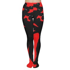 Abstract Man Women s Tights by Valentinaart