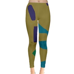 Colorful Abstraction Leggings  by Valentinaart