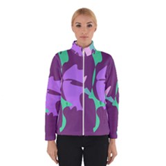 Purple Amoeba Abstraction Winterwear by Valentinaart