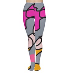 Colorful Abstract Design By Moma Women s Tights by Valentinaart