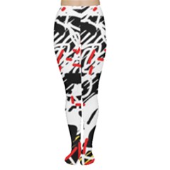 Colorful Chaos By Moma Women s Tights by Valentinaart