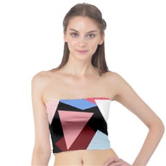 Colorful Geometrical Design Tube Top by Valentinaart