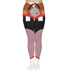 Funny Face Women s Tights by Valentinaart