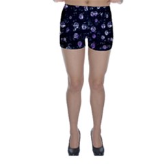 Purple Soul Skinny Shorts by Valentinaart