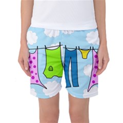 Laundry Women s Basketball Shorts by Valentinaart