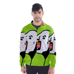 Protrusion  Wind Breaker (men) by Valentinaart