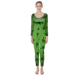 Riddler Long Sleeve Catsuit by Wanni