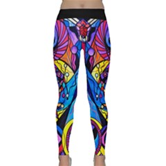 The Time Wielder - Woman s Yoga Leggings  by tealswan