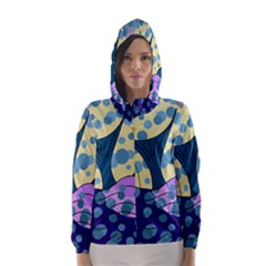 Whale Hooded Wind Breaker (women) by Valentinaart