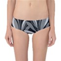 Gray plant design Classic Bikini Bottoms View1