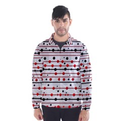 Dots And Lines Wind Breaker (men) by Valentinaart