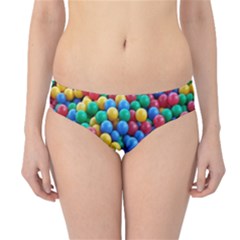 Funny Colorful Red Yellow Green Blue Kids Play Balls Hipster Bikini Bottoms by yoursparklingshop