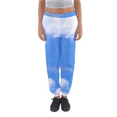 Summer Clouds And Blue Sky Women s Jogger Sweatpants by picsaspassion