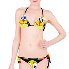 Chicken Bikini Set by Valentinaart