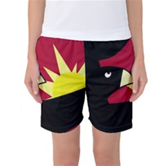 Eagle Women s Basketball Shorts by Valentinaart