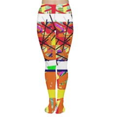 Colorful Abstraction By Moma Women s Tights by Valentinaart