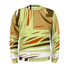 Brown Decorative Design Men s Sweatshirt by Valentinaart