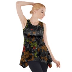 Autumn Colors  Side Drop Tank Tunic by Valentinaart