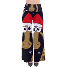 Christmas Giraffe Pants by Valentinaart