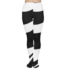 White Or Black Women s Tights by Valentinaart