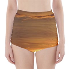 Summer Sunset High-waisted Bikini Bottoms by picsaspassion