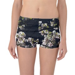 Japanese Cherry Flower Boyleg Bikini Bottoms by picsaspassion