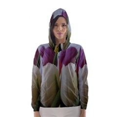 Colored By Tulips Hooded Wind Breaker (women) by picsaspassion