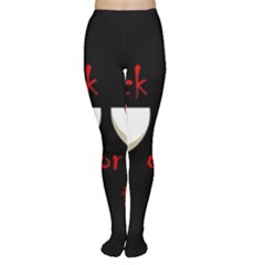 Halloween  trick Or Treat  - Monsters Red Eyes Women s Tights by Valentinaart