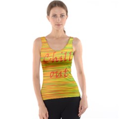 Chill Out Tank Top by Valentinaart