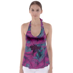 Asia Dragon Babydoll Tankini Top by LetsDanceHaveFun