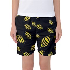 Decorative Bees Women s Basketball Shorts by Valentinaart