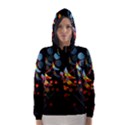 Magical night  Hooded Wind Breaker (Women) View1