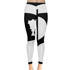 Pirate Party Of Iceland Logo Leggings  by abbeyz71