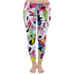 Colorful Pother Classic Winter Leggings by Valentinaart