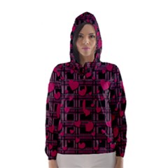 Harts Pattern Hooded Wind Breaker (women) by Valentinaart