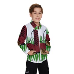 Boot In The Grass Wind Breaker (kids) by Valentinaart