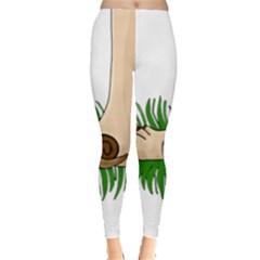 Barefoot In The Grass Leggings  by Valentinaart