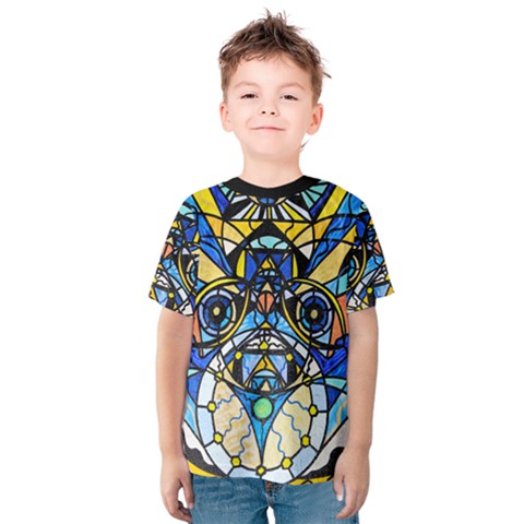Sirian Solar Invocation Seal - Kids  Cotton Tee by tealswan