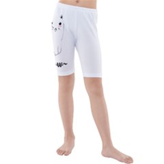 Cute Kitty Kids  Mid Length Swim Shorts by Brittlevirginclothing