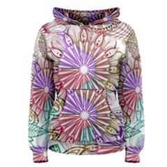 Zentangle Mix 1116b Women s Pullover Hoodie by MoreColorsinLife
