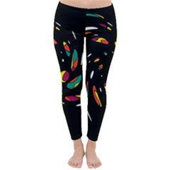 Colorful Twist Classic Winter Leggings by Valentinaart