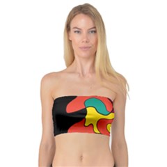 Colorful Spot Bandeau Top by Valentinaart