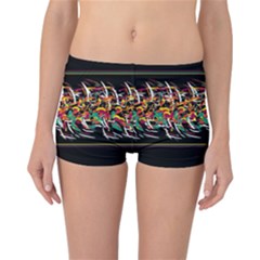 Colorful Barbwire  Reversible Bikini Bottoms by Valentinaart