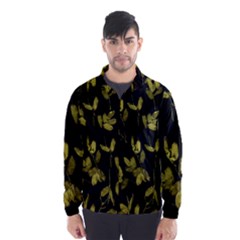 Dark Floral Print Wind Breaker (men) by dflcprintsclothing