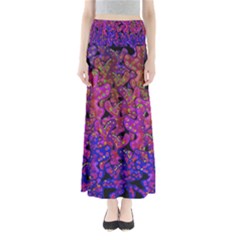 Purple Corals Maxi Skirts by Valentinaart
