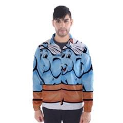 Elephant Bad Shower Wind Breaker (men) by Amaryn4rt